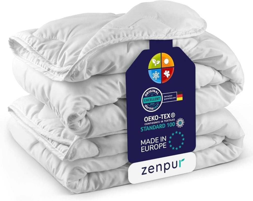 Couette duvet 2 en 1 ZenPur 4 Saisons 240x260
