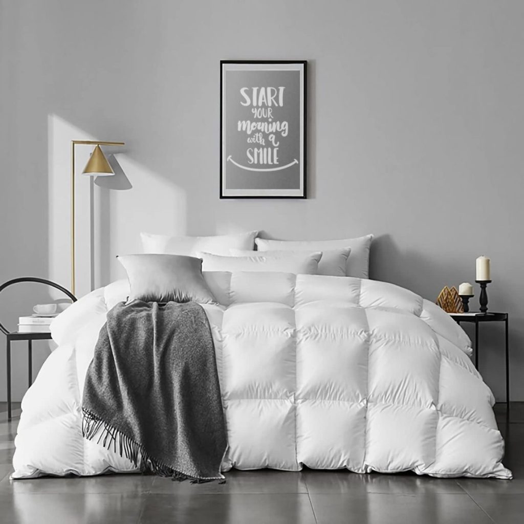 Couette en duvet légère APSMILE 4 Saisons 220x240