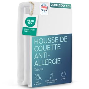 Couette hypoallergénique Twinzen 200x200 cm