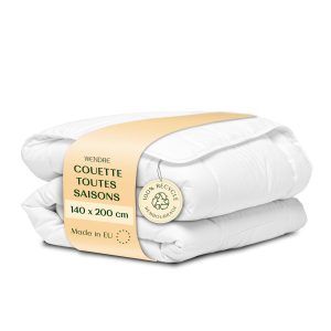 Meilleure couette Wendre Tempérée 300 g m² 140x200 cm